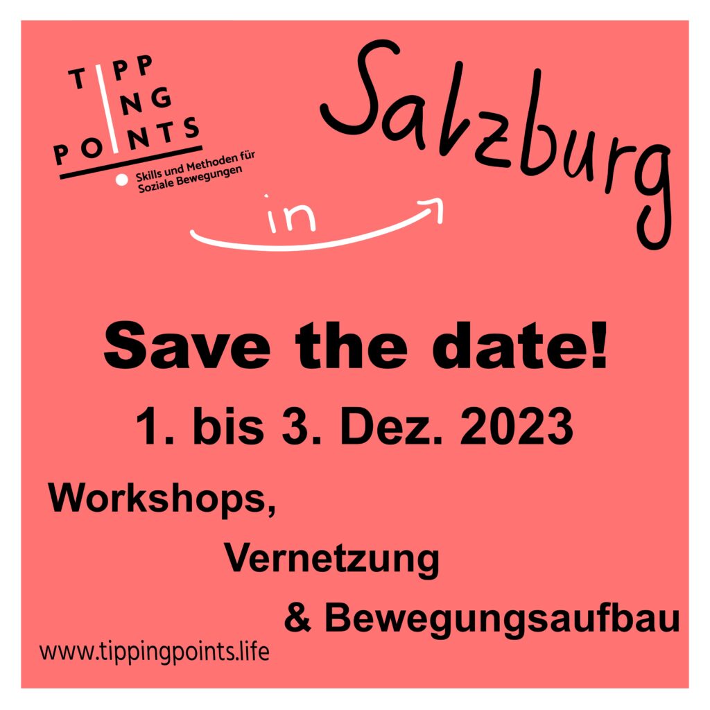 Save the Date 1.-3. Dez. Salzburg